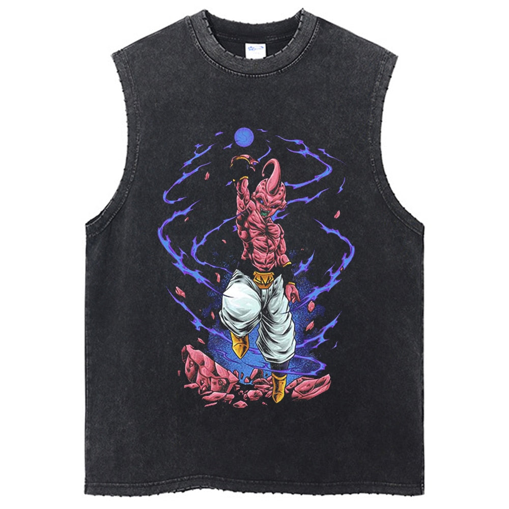 Villains Vintage Sleeveless Vest Dragon Ball Z T-shirt