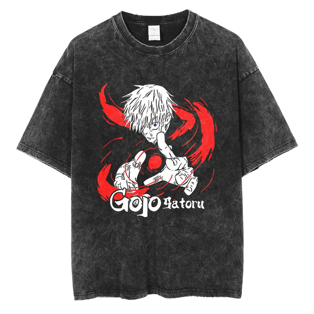 Vintage Gojo Anime Jujutsu Kaisen T-Shirt
