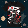 Load image into Gallery viewer, New Persona 5 T-shirt Anime JOKER t shirt Polyester Summer Short-sleeve Tees tops