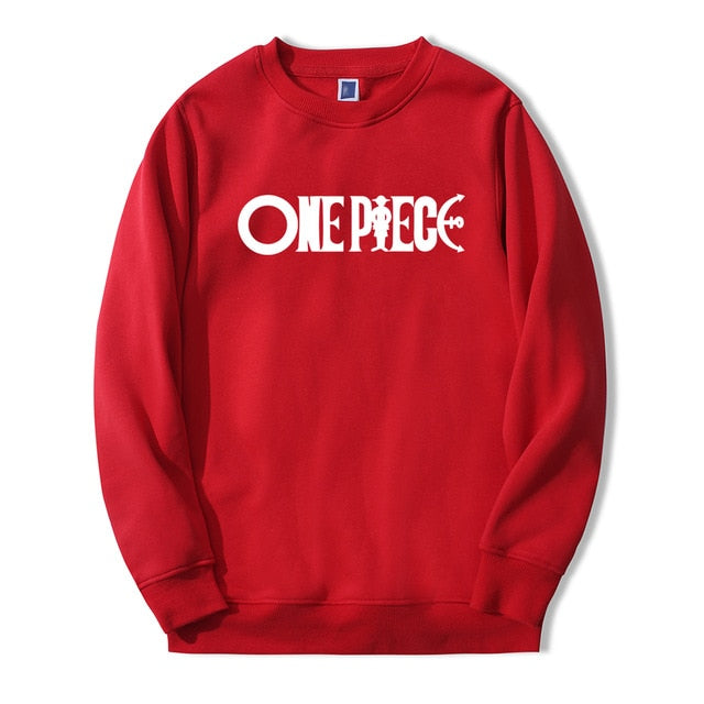 One Piece  Sweatshirt Luffy Streetwear  harajuku