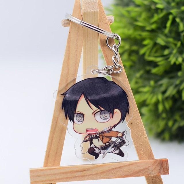 Attack on Titan Keychain Double Sided