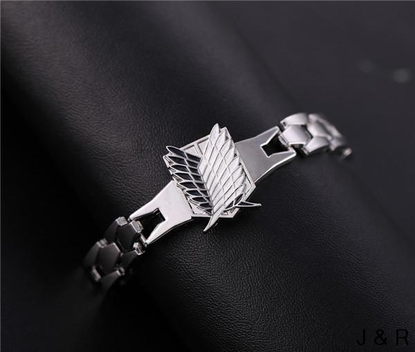 Attack on Titans Wings of Liberty Alloy Bracelets f