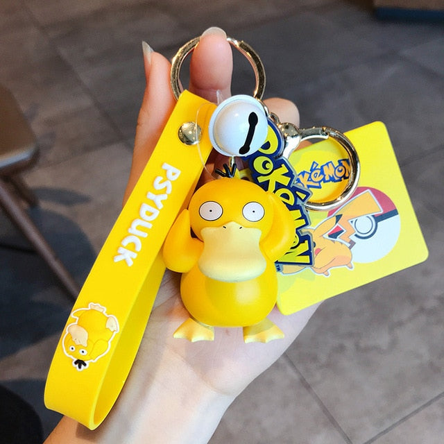 Genuine Pokemon Action Figure Pikachu Keychain