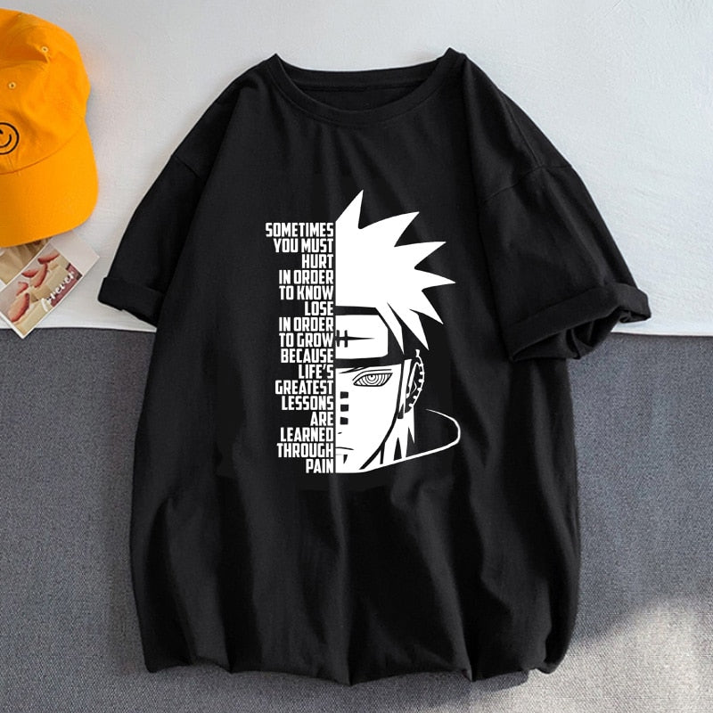 Naruto T Shirt  Japanese Anime Harajuku Streetwear