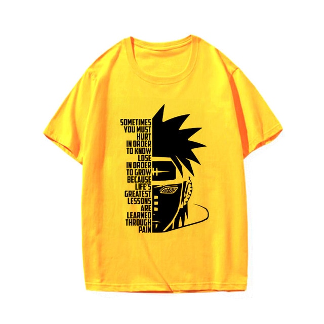 Naruto T Shirt  Japanese Anime Harajuku Streetwear