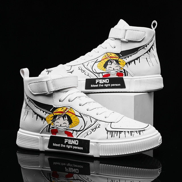 One Piece Vulcanize Shoes Luffy and Zoro Shoes