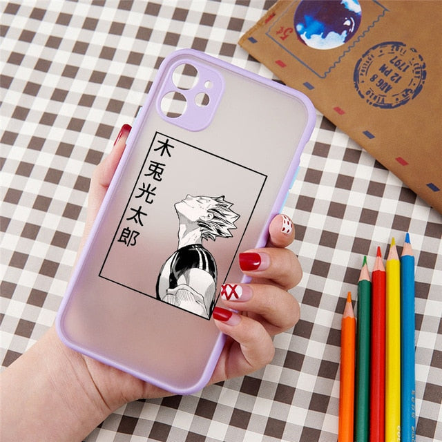 Anime Haikyuu Love Volleyball Silicone Phone Case