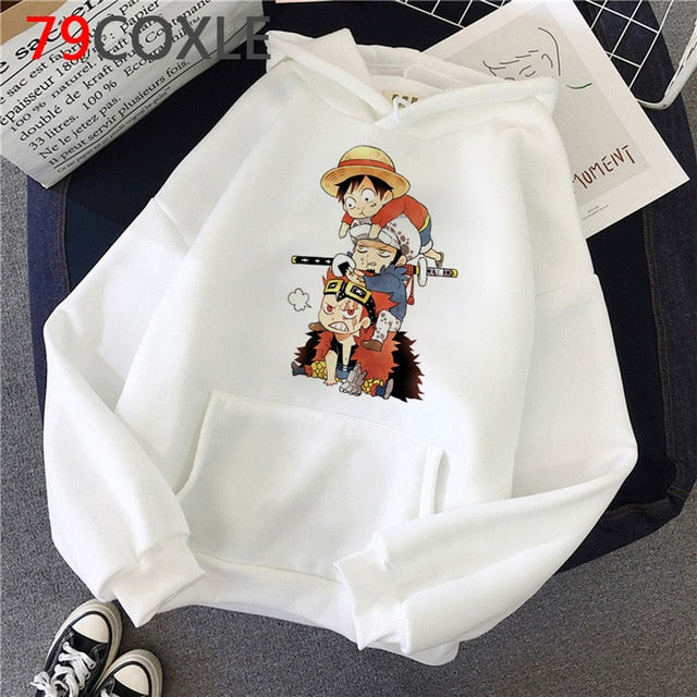 One Piece Hoodies  Streetwear Luffy