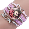 Load image into Gallery viewer, Demon Slayer Leather Bracelet