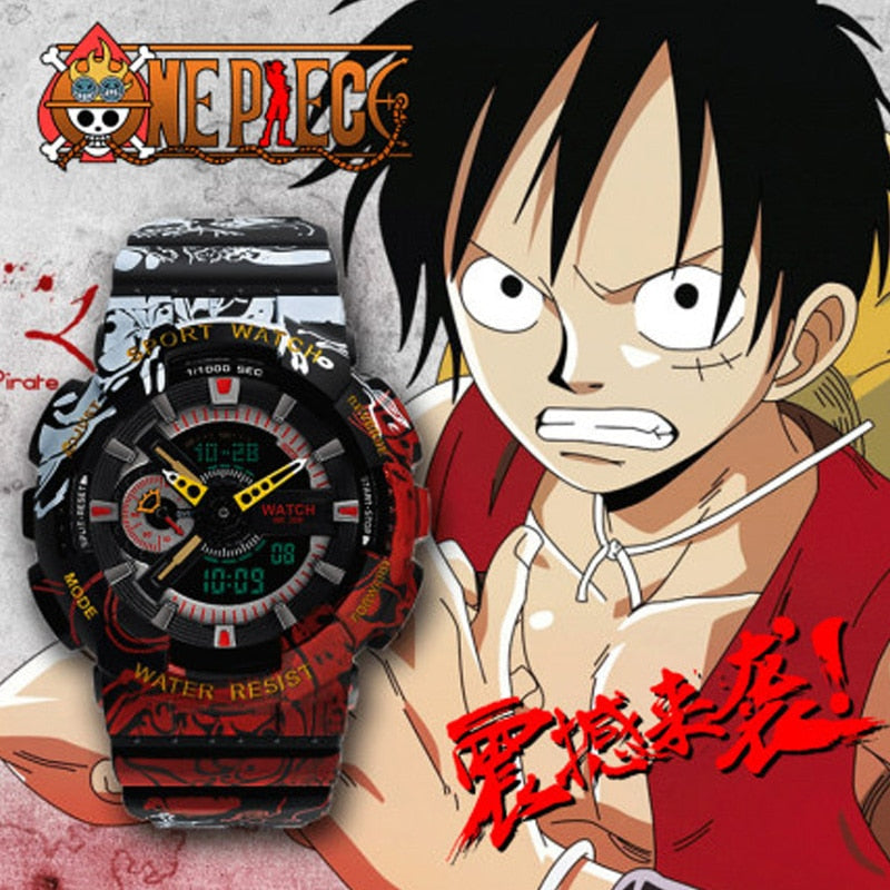 Anime Luxury Dual Time Watch