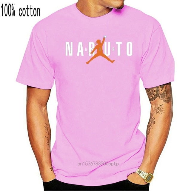 Air Naruto Round Neck T Shirt