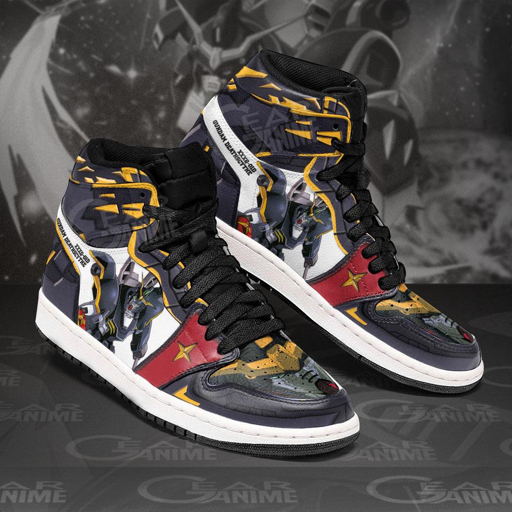 Gundam Deathscythe Sneakers Custom Anime Shoes
