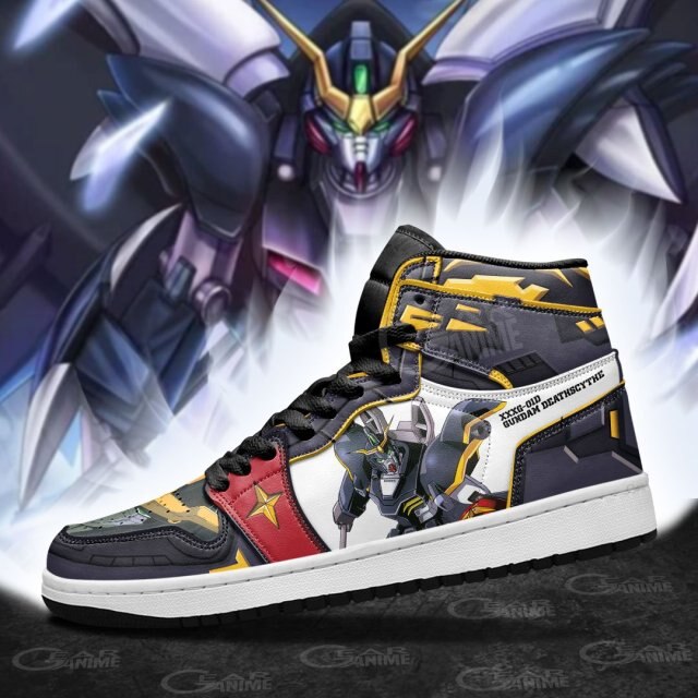 Gundam Deathscythe Sneakers Custom Anime Shoes