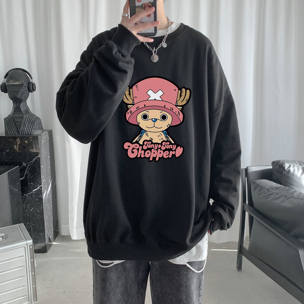 One Piece Hoodies Cute Chopper Sweatshirt