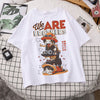Anime One Piece Luffy T-shirt Retro Street
