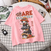 Anime One Piece Luffy T-shirt Retro Street